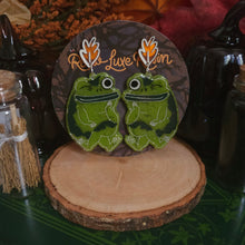 Load image into Gallery viewer, The Unknown- Frog Earrings