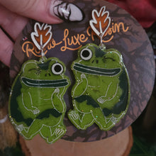 Load image into Gallery viewer, The Unknown- Frog Earrings