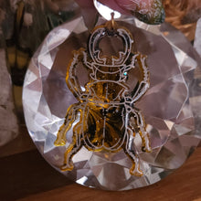 Load image into Gallery viewer, Victorian Haunting Beetle Earrings