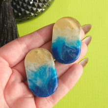 Load image into Gallery viewer, Ocean Stud Earrings