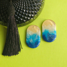 Load image into Gallery viewer, Ocean Stud Earrings