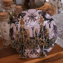 Load image into Gallery viewer, Victorian Haunting Candelabra Earrings