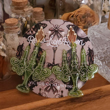 Load image into Gallery viewer, Victorian Haunting Candelabra Earrings