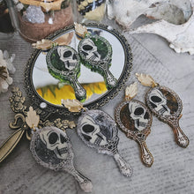 Load image into Gallery viewer, Victorian Haunting Mirror Earrings