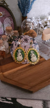Load image into Gallery viewer, Victorian Haunting Forever Wandering Cameo Earrings