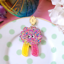 Load image into Gallery viewer, Mad Tea! Individual Mome Rath Earrings