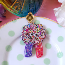 Load image into Gallery viewer, Mad Tea! Individual Mome Rath Earrings