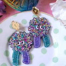 Load image into Gallery viewer, Mad Tea! Individual Mome Rath Earrings