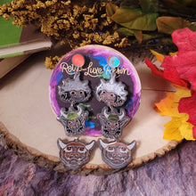 Load image into Gallery viewer, Thirteenth Hour Goblin Earrings