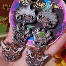 Load image into Gallery viewer, Thirteenth Hour Goblin Earrings