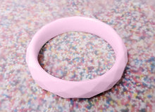 Load image into Gallery viewer, Sundae Funday Faceted Bangle in Strawberry Cream