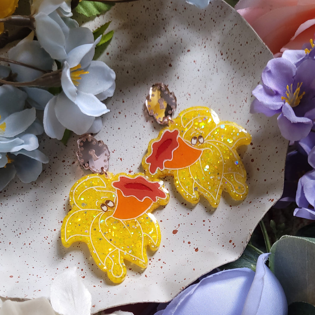 AWOMO- Daffodil Earrings