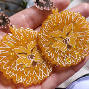 AWOMO- Dandelion Earrings