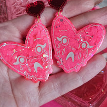 Load image into Gallery viewer, Galentine&#39;s The 13th Grim Sweet Hearts Earrings
