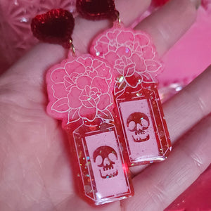Galentine's The 13th Poison Bouquet Earrings