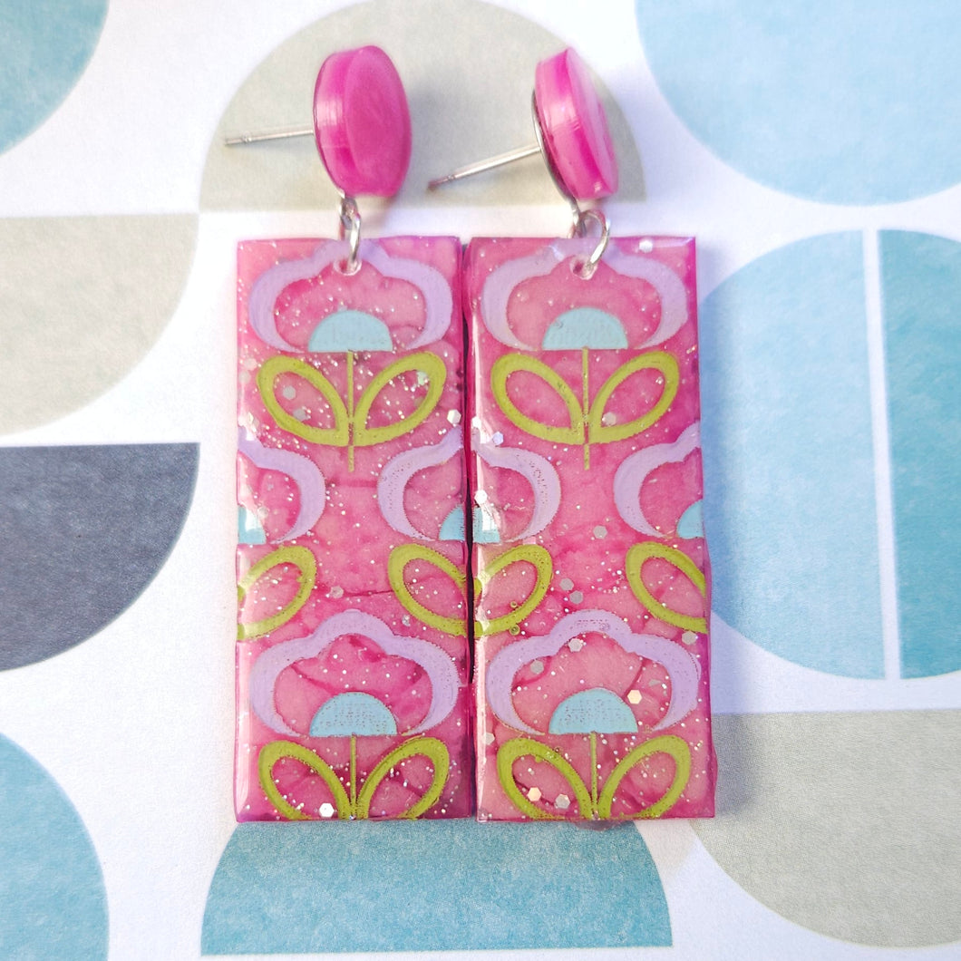 MOD About You Retro Wallpaper Earrings