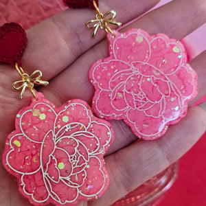 Galentine's The 13th Peony Earrings