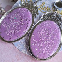 Load image into Gallery viewer, Celestial Gemini Cameo Earrings

