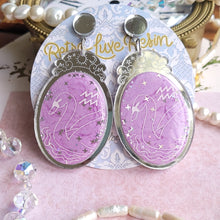 Load image into Gallery viewer, Celestial Aquarius Cameo Earrings
