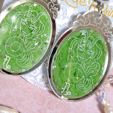 Load image into Gallery viewer, Celestial Capricorn Cameo Earrings

