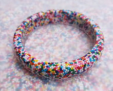 Load image into Gallery viewer, Sundae Funday Thin Sprinkle Bangle
